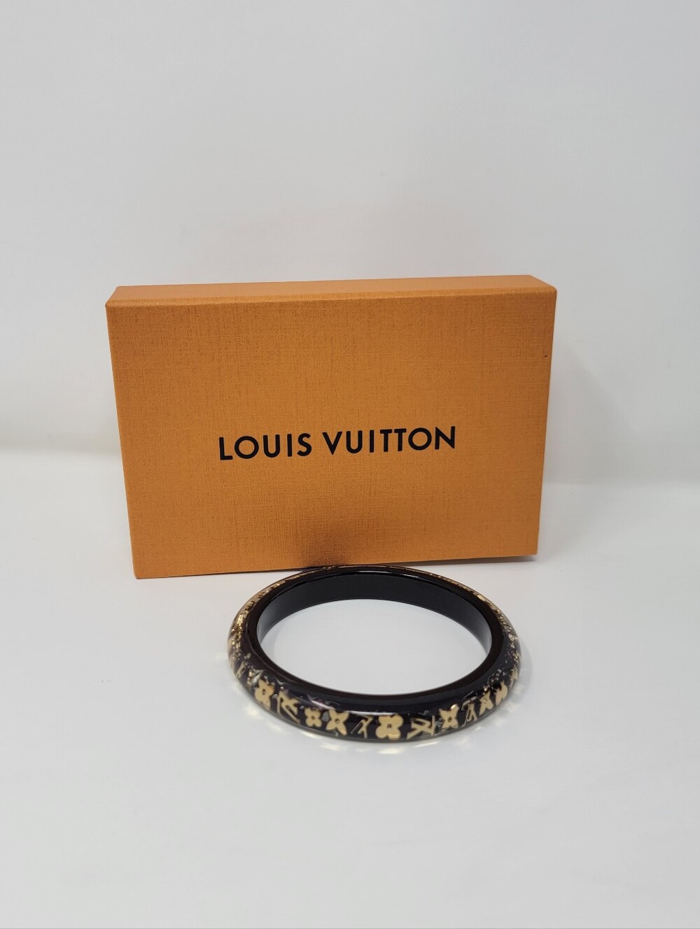 Louis Vuitton Inclusion Clear Bangle Bracelet Size 8 inch - Picture 2 of 9